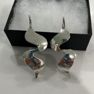 Sterling silver earrings from Mexico